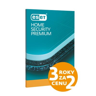ESET HOME Security Premium, licence pro 6 zařízení, na 3 roky