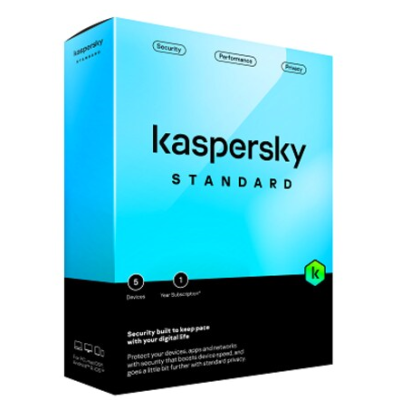 Kaspersky Standard, 5 zařízení, na 2 roky