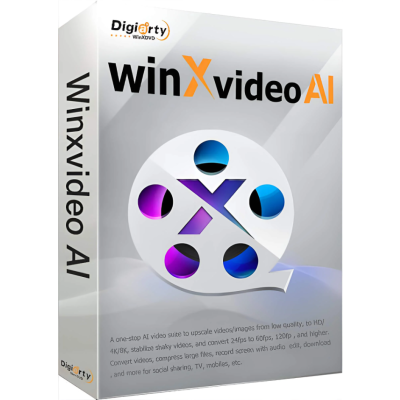 WinXvideo AI, celoživotní licence pro Windows                    