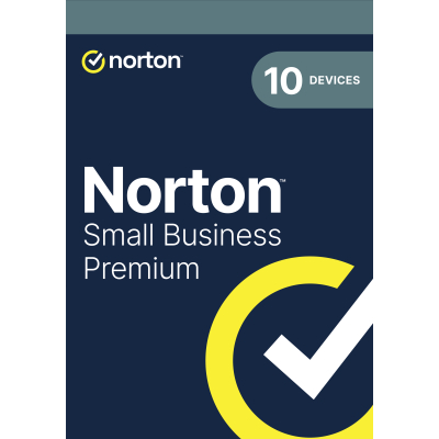 Norton Small Business Premium, 500 GB úložiště, 10 zařízení na 1 rok                    