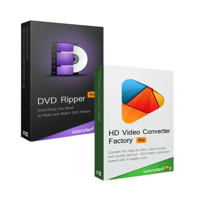 WonderFox balíček DVD Ripper + Video Converter Factory                    