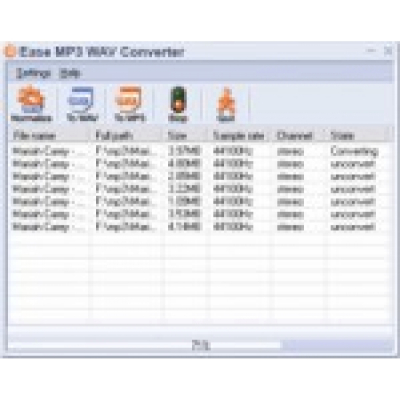 Ease MP3 WAV Converter                    