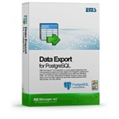 EMS Data Export for PostgreSQL (Nekomerční licence) + 1 rok podpora                    