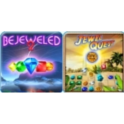 Jewel Quest + Bejeweled 2 Deluxe                    