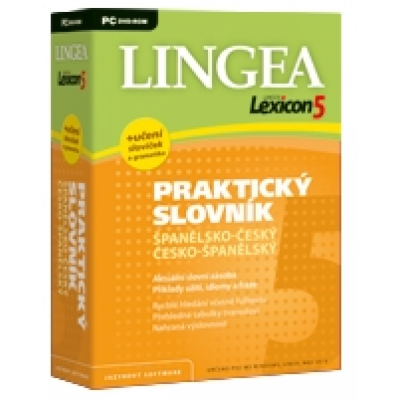 Lingea Lexicon 5 Španělský praktický slovník                    
