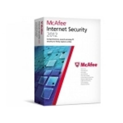 McAfee Internet Security 2012 CZ - 3 uživatelé UPGRADE                    