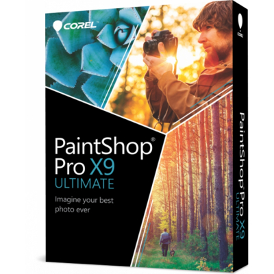 PaintShop Pro X9 Ultimate ENG mini-box                    