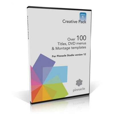 Pinnacle Studio Creative Pack Vol. 1 pro Studio 12, 14 a 15                    