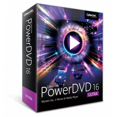 Cyberlink Power DVD 16 Ultra, upgrade z verze 14/15 Ultra/Pro                    