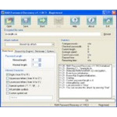 RAR Password Recovery                    