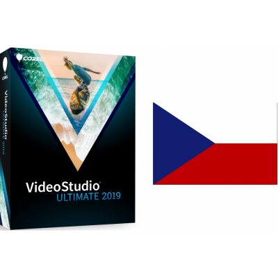 Corel VideoStudio Ultimate 2019 - čeština do programu                    