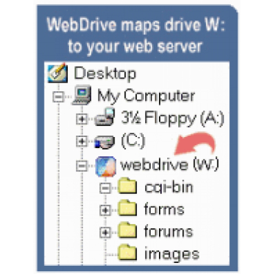 WebDrive 10 licencí, 1 rok aktualizace                    