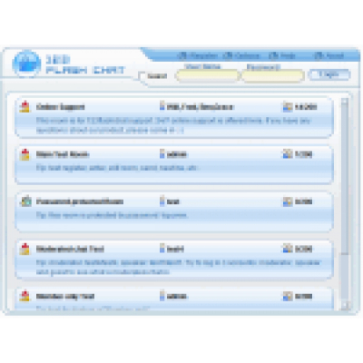 123 Flash Chat Server                    