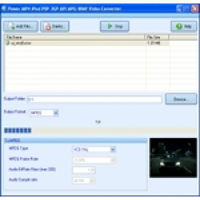 Power MP4 iPod PSP 3GP AVI MPG WMV Video Converter                    