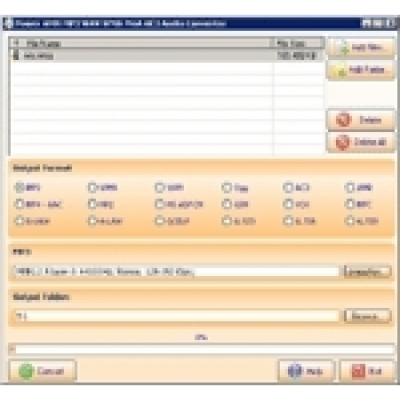 Power AMR MP3 WAV WMA M4A AC3 Audio Converter                    
