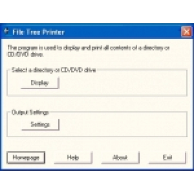 File Tree Printer                    