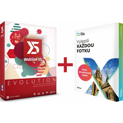 WebSite X5 Evo + Zoner Photo Studio X