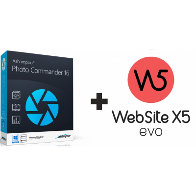 WebSite X5 Evo + Ashampoo Photo Commander                    