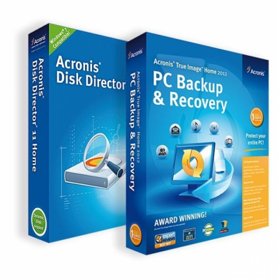 Acronis True Image Home a Disk Director Home 2012 CZE Bundle ESD                    