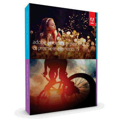 Adobe Photoshop/Premiere Elements 15 WIN CZ NEW COM Licence                    