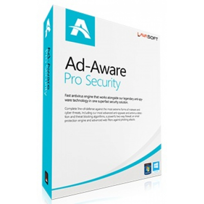 Ad-Aware Pro Security 11, obnova 1 licence na 1 rok                    