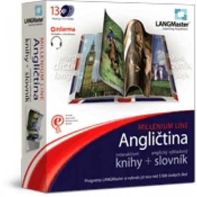 LANGMaster Angličtina MILLENIUM LINE - interaktivní knihy a slovník                    