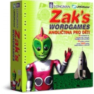 LANGMaster Angličtina Zak’s WORDGAMES - slovní hry pro děti                    