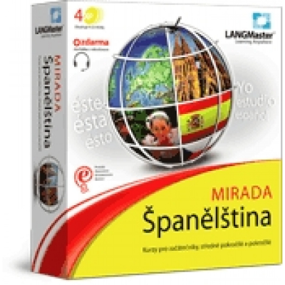 LANGMaster Španělština MIRADA - kompletní kurz a studijní slovník Lexicon                    