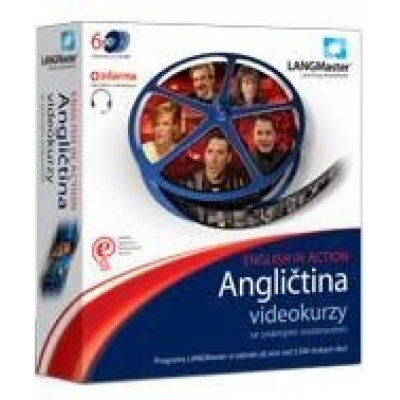 LANGMaster Angličtina ENGLISH IN ACTION - kompletní videokurzy (Licenční klíč)                    