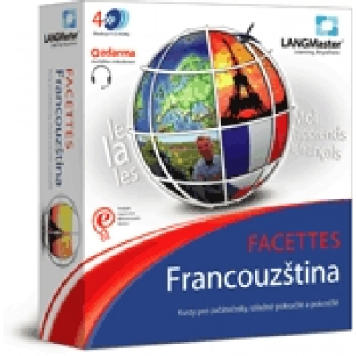 LANGMaster Francouzština FACETTES - kompletní kurz a studijní slovník Lexicon (Licenční klíč)                    