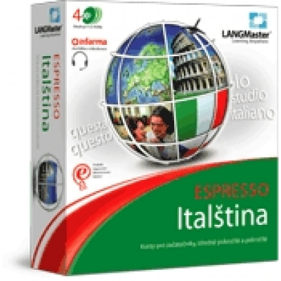 LANGMaster Italština ESPRESSO - kompletní kurz a glosář (Licenční klíč)                    