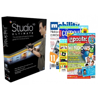 Pinnacle Studio 14 Ultimate Collection CZ + časopis zdarma                    