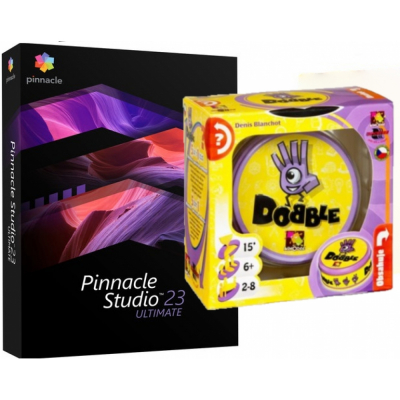 Pinnacle Studio 23 Ultimate + hra Dobble ZDARMA                    