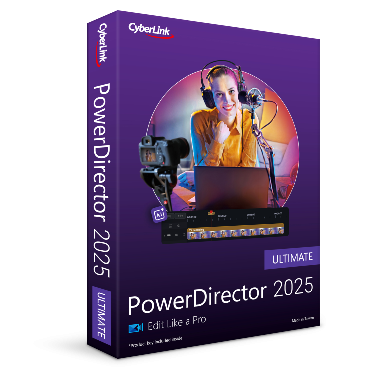 CyberLink PowerDirector 2025 Ultimate výhodně se slevou 20 % | SW.CZ