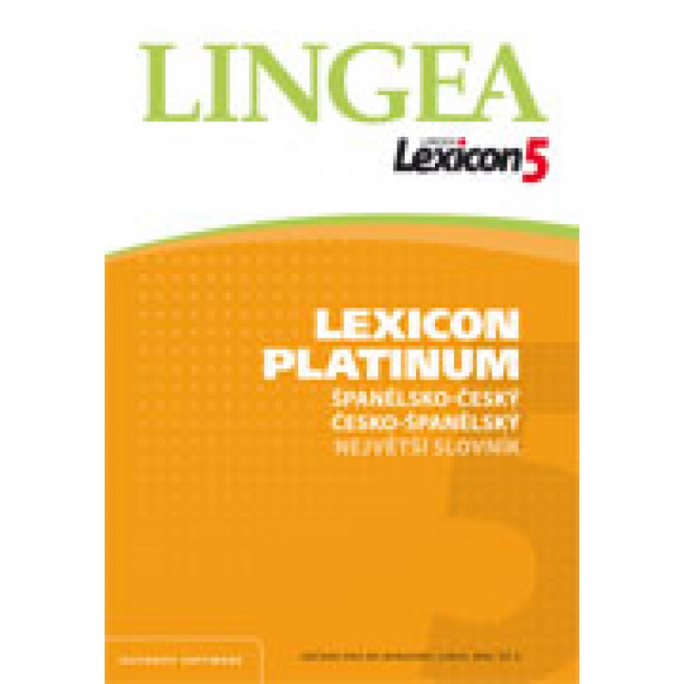 Lingea Lexicon 5 Španělský Slovník Platinum (PU) v češtině | SW.CZ