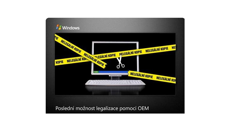 Konec legalizací Windows pomocí OEM verzí
