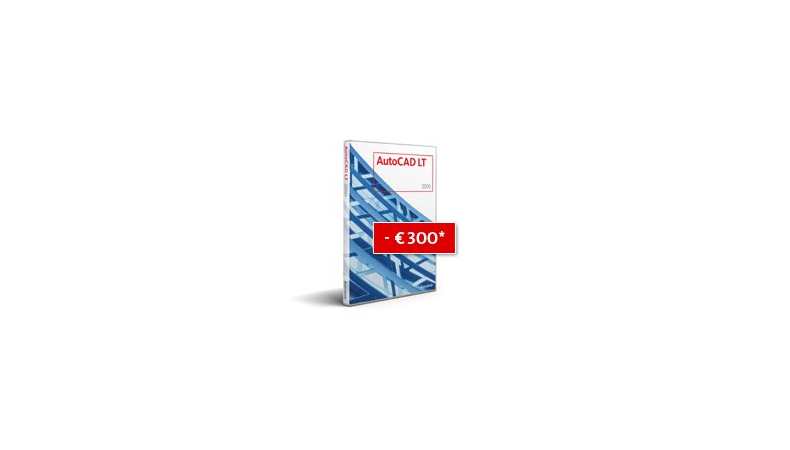 AutoCAD LT 2010 se slevou 300 Euro