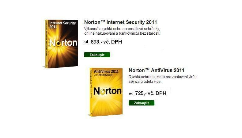 Nový Norton Internet Security 2011 a Norton Antivirus 2011