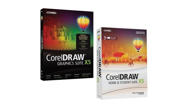 CorelDRAW GS X5 pro 3 PC za 1,3 ceny!