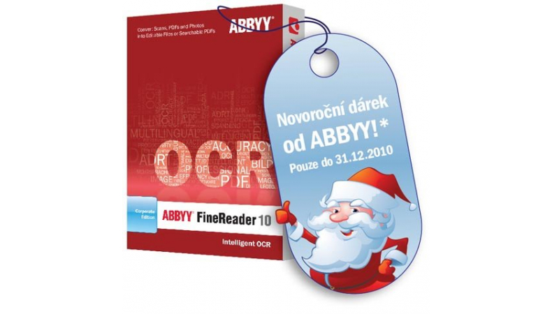 ABBYY FineReader 10 Corporate ZDARMA 1 licence