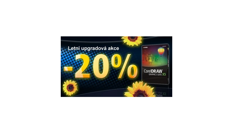 - 20% na CorelDRAW Graphics Suite Upgrade