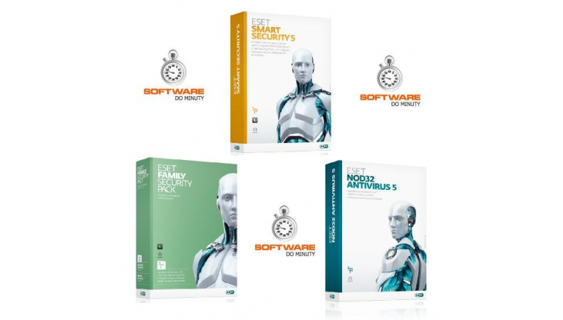 ESET - licence do minuty