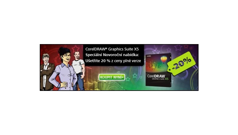 - 20% na CorelDRAW Graphics Suite X5