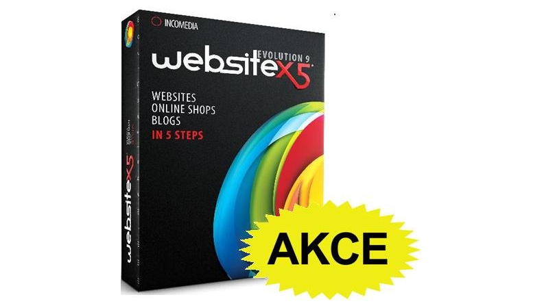 Sleva 35% na WebSite X5!