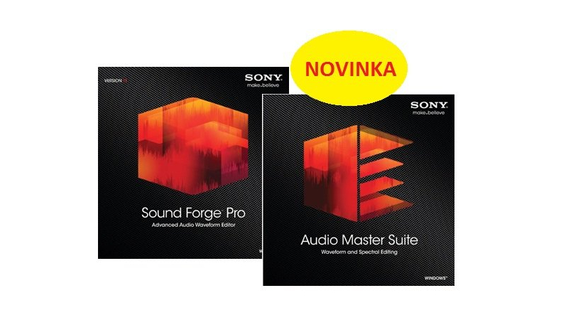 Právě vyšlo Sound Forge Pro 11!