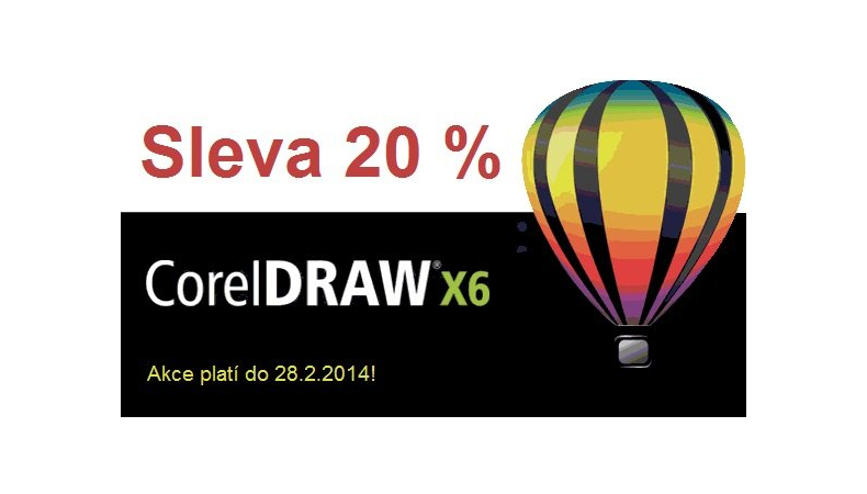 Sleva 20% na CorelDRAW X6!